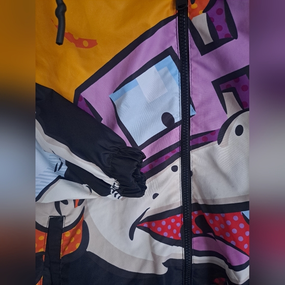 Members Only X Nickelodeon Jacket Size M Rugrats Spongebob Ren Stimpy Whimsigoth - Picture 3 of 13